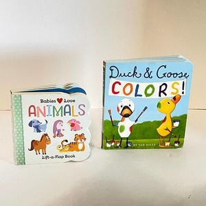 Children's Board Book Lot #2 Pre-loved Lot of 2 books